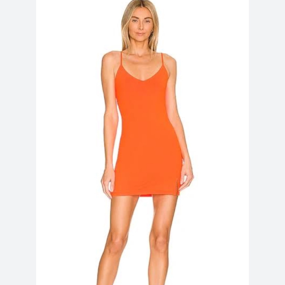 Susana Monaco Orange Mini Dress